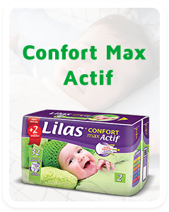 Lilas Couche bébé pharmacie Taille 4 9-18kg 24Pcs