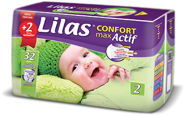 Couche bébé lilas, couche bébé pas cher