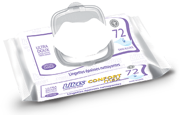 Lingettes lilas confort max pharmacie